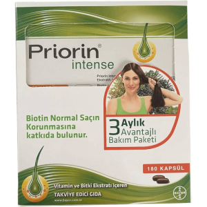 خرید کپسول پریورین اینتنس اصل Priorin Intense بسته 180 عددی